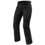 Pantaloni antipioggia neri impermeabili da moto per Donna Rev'it 