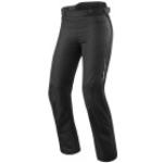 Pantaloni antipioggia neri M impermeabili traspiranti da moto per Donna Rev'it 