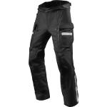 Pantaloni antipioggia neri S impermeabili traspiranti da moto per Uomo Rev'it 