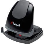 REXEL 2102575 - Punzone per ufficio, Easy Touch ET230, fino a 30 fogli, nero/gri