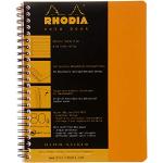 Quaderni A5 arancioni di carta Rhodia 