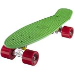 Skateboards cruiser rossi di plastica per Donna Ridge 
