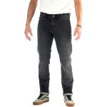 Jeans di cotone tapered da moto 
