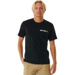 Magliette & T-shirt scontate nere S di cotone mezza manica con manica corta per Uomo Rip Curl 