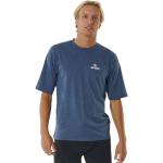 Magliette & T-shirt eleganti blu S in poliestere mezza manica con manica corta per Uomo Rip Curl 