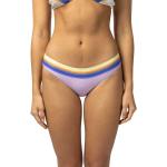 Top bikini scontati viola in microfibra per Donna Rip Curl Stripe 