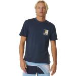 Magliette & T-shirt scontate blu M di cotone mezza manica con manica corta per Uomo Rip Curl 