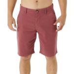 Shorts scontati rosa di cotone per Uomo Rip Curl 