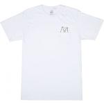 Magliette & T-shirt bianche di cotone mezza manica con animali Ripndip 
