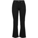 Pantaloni neri 7 XL di cotone tinta unita a 5 tasche per Donna ROY ROGERS 