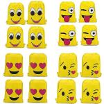 Sacche di plastica palestra per bambina Emoji 