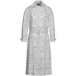 Cappotti con cintura  classici bianchi S di lino leopardati manica lunga per Uomo Roberto Cavalli 