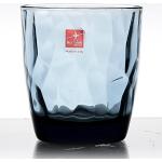 Bicchieri scontati blu di vetro da acqua Bormioli Rocco Diamond 