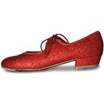Calzature rosso rubino con glitter per Donna Roch valley 