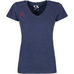 Magliette & T-shirt scontate blu M di cotone Bio mezza manica con manica corta per Donna Rock Experience 