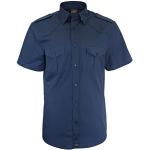 Magliette & T-shirt militari blu navy 4 XL taglie comode di cotone mezza manica con manica corta per Uomo 