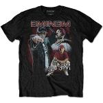 Rock Off Eminem Shady Homage Ufficiale Uomo Maglietta Unisex (X-Large)