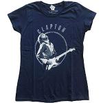 Rock Off Eric Clapton Ladies T-Shirt: Vintage Phot