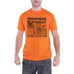Rock Off Radiohead Unisex T-Shirt: Gawps (Small) -