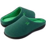 Pantofole verdi numero 43,5 lavabili in lavatrice per Uomo 