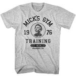 Rocky Balboa Mick's Boxing Gym Philadelphia 1976 Men's T Shirt Training Philly Gray Heather XL