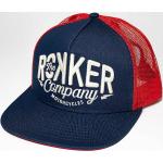 Rokker Snapback Trucker Cap, rosso-blu