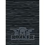 Rokker Stripes Headwear multifunzionale, nero