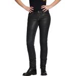 Rokker The Diva Biker Style Pantaloni delle signore, nero, taglia 29 per donne