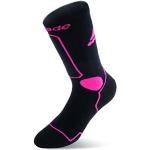Rollerblade Skate Socks W, Calzini Unisex Adulto, Nero/rosa, M