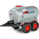 Rolly Toys- Franz Cutter Jumbo Water Tanker, Singolo, Colore Argento, 98 cm × 44 cm × 55 cm, S2612212
