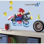 Adesivi murali multicolore Roommates Super Mario Mario Kart 