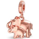 Rosato Pendente placcato in oro rosa Elefante Storie RZLE001