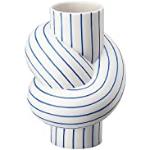 Rosenthal Node Stripes - Vaso per fiori di mirtillo, Ø 8,4 cm - h 11,7 cm, in porcellana