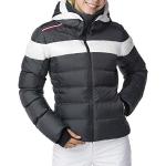 Giacche da sci grigio scuro XS con tasca per ski-pass per Donna Rossignol 