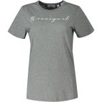Magliette & T-shirt scontate grigie L di cotone mezza manica con manica corta per Donna Rossignol 