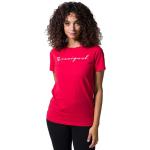 Magliette & T-shirt scontate rosse XS di cotone mezza manica con manica corta per Donna Rossignol 