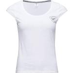T-shirt bianche M di cotone da fitness per Donna Rossignol 