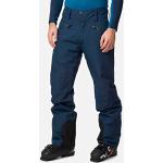 Pantaloni blu navy XXL taglie comode impermeabili da sci per Uomo Rossignol 