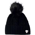 Cappelli invernali neri con pon pon per Donna Rossignol 