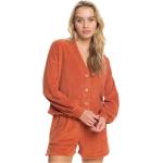 Roxy Threes Company Sweatshirt Arancione XL Donna