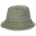 Cappelli scontati verdi di cotone tinta unita a pescatore per Donna Roxy 