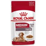 ROYAL CANIN DOG MEDIUM AGEING 10+ IN SALSA 140 GR.