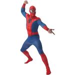 Costumi scontati rossi XL in poliestere da lavare a mano da film per Uomo Rubies Spiderman 