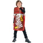 Rubie's Costume ufficiale Willy Wonka e The Chocolate Factory Wonka Bar, unisex per bambini, taglia M, età 5-8 anni
