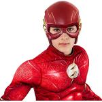 Rubie's Maschera ufficiale DC The Flash Movie Flash in plastica, taglia unica, rossa