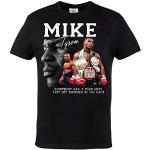 Rule Out Maglietta da Uomo. Mike Tyson. Boxing Champion. Boxe. Casual Wear (Taglia XLarge)