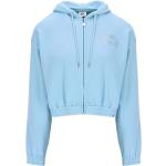 Felpe scontate blu M con zip per Donna Russell Athletic 