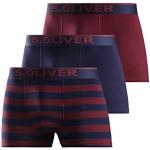 Boxer blu navy M di cotone a righe per Uomo s.Oliver Bodywear 