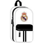 Safta Real Madrid Home 20/21 Filled 5l Pencil Case Bianco,Nero Uomo