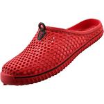 Pantofole rosse numero 38 per l'estate per Donna Saguaro 